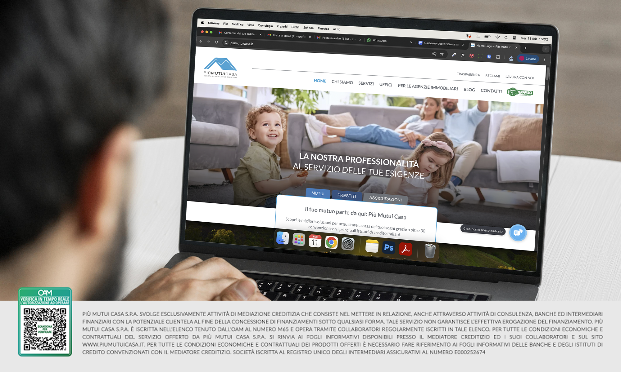 È ONLINE IL NUOVO SITO PIUMUTUICASA.IT